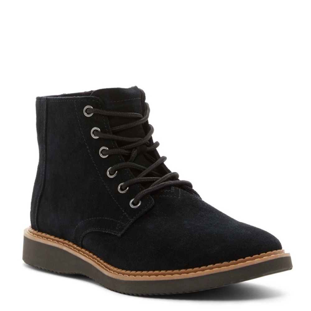 New TOMS Men’s Casual Suede High Top Boots:Size 11